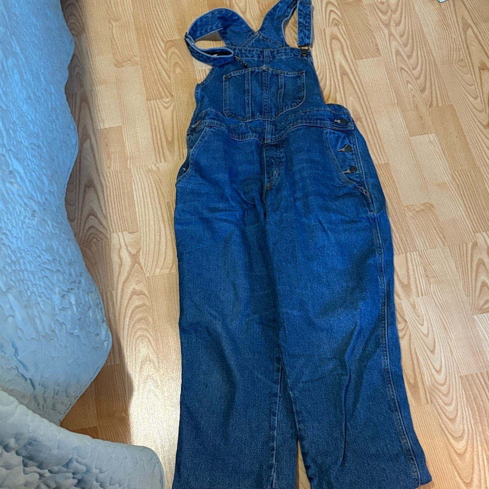 Blue Denim Overalls